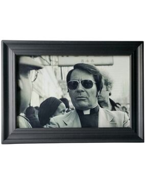 Jonestown Jim Jones Photo Serial Killer Framed Photo Horror Gothic Dark